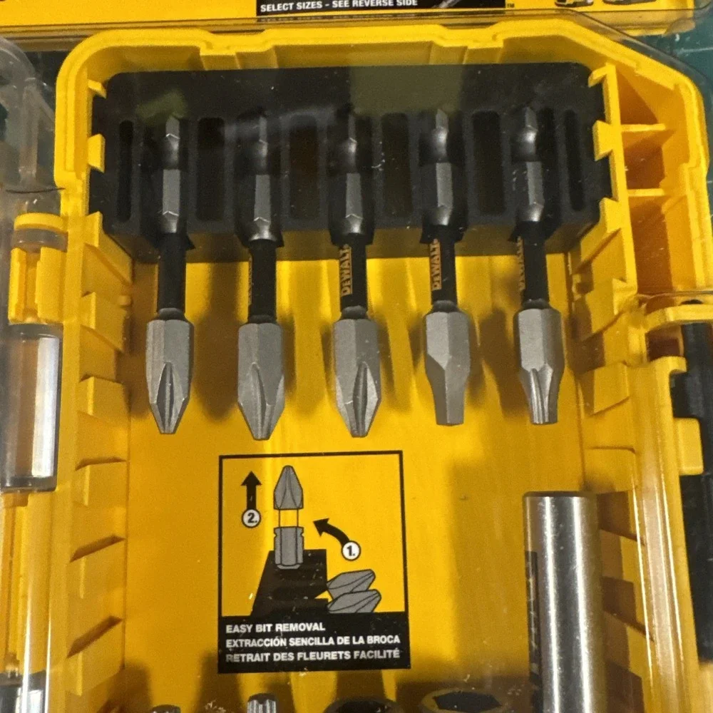 DeWalt Tough Grip Screwdriving Bit Set (30-Piece) w/ Case 40X Tougher New